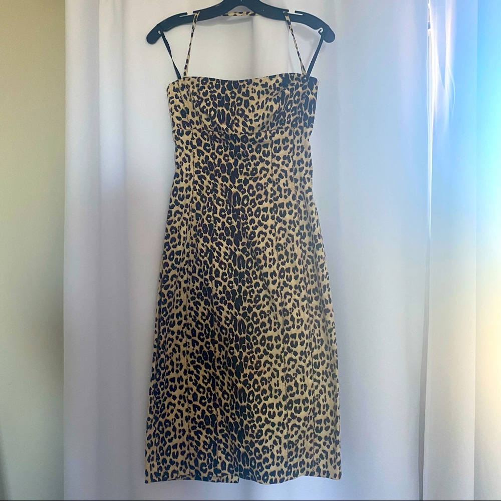 🆕NWT LEOPARD TUBE DRESS